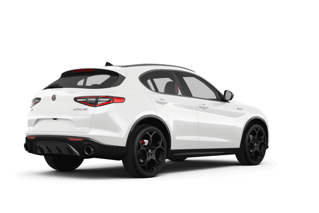 Alfa Romeo Stelvio  - Back view Alfa Romeo Stelvio  - Back view