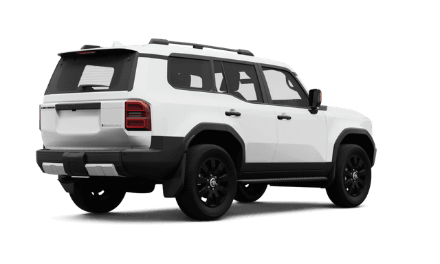 Toyota Land Cruiser - Back view Toyota Land Cruiser - Back view